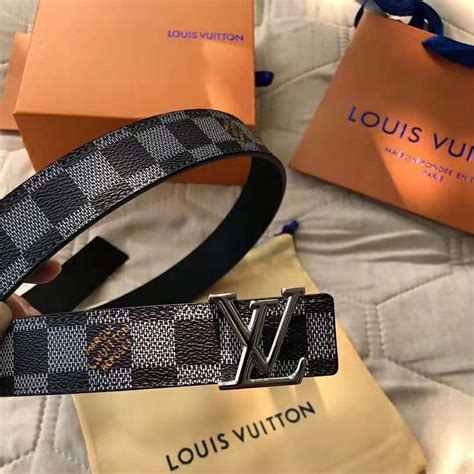 gray lv belt|LV Dimension 30mm Reversible Belt .